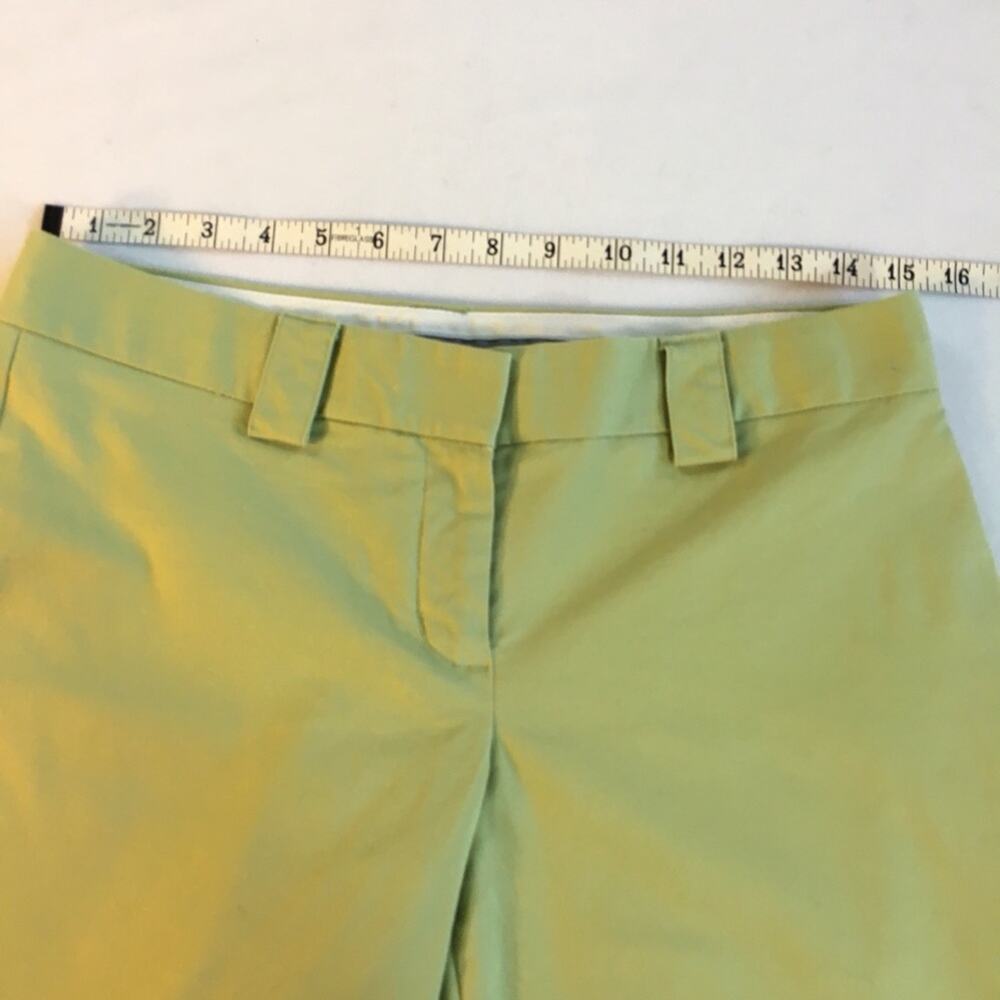 Express Design Studio Popular Editor Style Green Shorts Bermuda Length - Picture 9 of 16